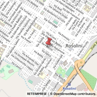 Mappa Via Galileo Galilei, 17, 96019 Rosolini, Siracusa (Sicilia)