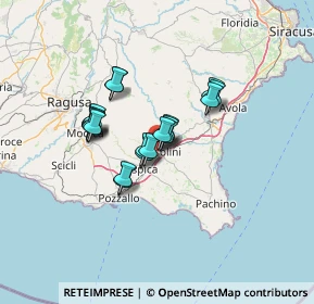 Mappa Via Capitano Cultrera, 96019 Rosolini SR, Italia (10.604)