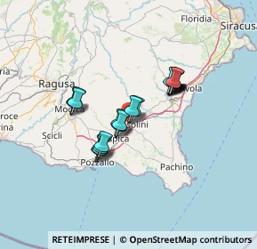 Mappa Via Capitano Cultrera, 96019 Rosolini SR, Italia (11.3595)