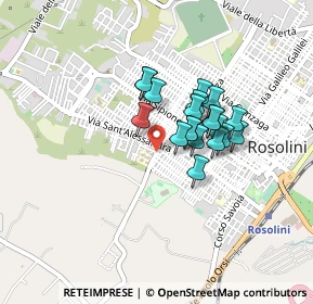 Mappa Via Capitano Cultrera, 96019 Rosolini SR, Italia (0.3375)