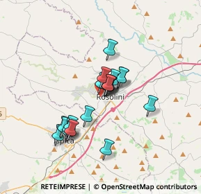 Mappa Via Capitano Cultrera, 96019 Rosolini SR, Italia (2.9475)