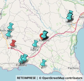 Mappa Via Capitano Cultrera, 96019 Rosolini SR, Italia (9.1655)