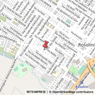Mappa Via Monfalcone, 18, 96019 Rosolini, Siracusa (Sicilia)