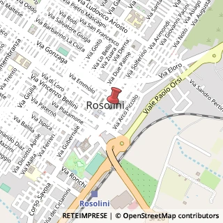 Mappa Via Immacolata, 86, 96019 Rosolini, Siracusa (Sicilia)