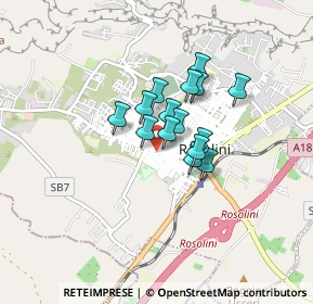 Mappa Via Serbatoio, 96019 Rosolini SR, Italia (0.59267)