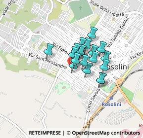 Mappa Via Serbatoio, 96019 Rosolini SR, Italia (0.2955)