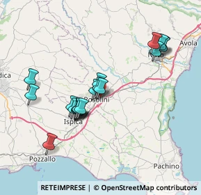 Mappa V.le Paolo Orsi, 96019 Rosolini SR, Italia (7.6365)