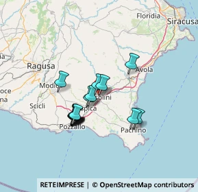 Mappa Via Sant'Angelo, 96019 Rosolini SR, Italia (11.96)