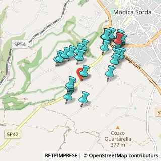 Mappa Via Pirato Grande, 97015 Modica RG, Italia (1.00357)