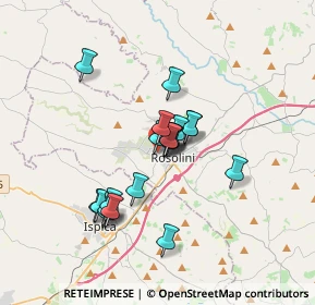 Mappa Via Fratelli Bandiera, 96019 Rosolini SR, Italia (3.028)