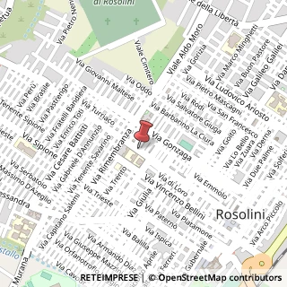 Mappa Via manzoni 21, 96019 Rosolini, Siracusa (Sicilia)