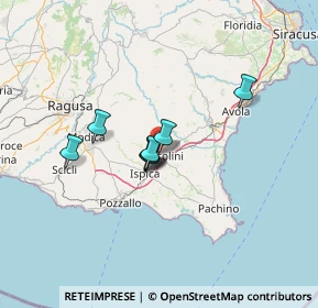 Mappa Via Argentina, 96019 Rosolini SR, Italia (21.80909)