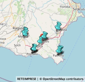 Mappa Via Argentina, 96019 Rosolini SR, Italia (12.518)