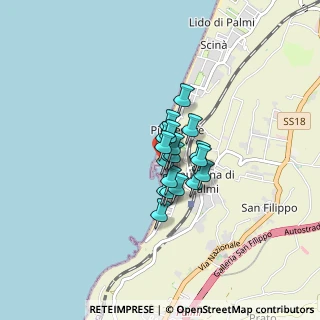 Mappa Lungomare tonnara, 89015 Palmi RC, Italia (0.45263)