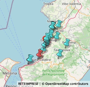 Mappa Via Domenico Topa, 89015 Palmi RC, Italia (9.55947)