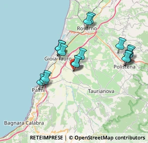 Mappa SP1, 89016 Rizziconi RC, Italia (7.815)