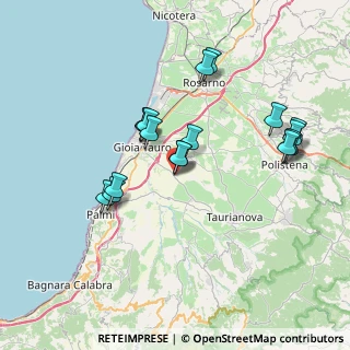 Mappa Centro Commerciale Porto degli Ulivi, 89016 Rizziconi RC, Italia (7.81111)