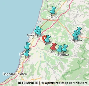 Mappa S.s. 111 Sandalli O Cariati Centro commerciale Porto degli Ulivi a, 89016 Rizziconi RC, Italia (7.24846)