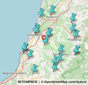 Mappa S.s. 111 Sandalli O Cariati Centro commerciale Porto degli Ulivi a, 89016 Rizziconi RC, Italia (8.9485)