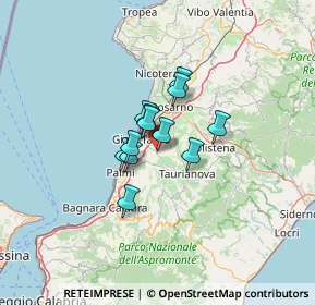 Mappa S.s. 111 Sandalli O Cariati Centro commerciale Porto degli Ulivi a, 89016 Rizziconi RC, Italia (8.22)