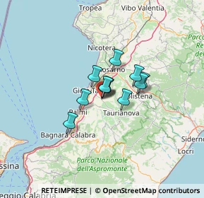 Mappa Centro Commerciale Porto degli Ulivi Località Sandalli, 89016 Rizziconi RC, Italia (7.69455)