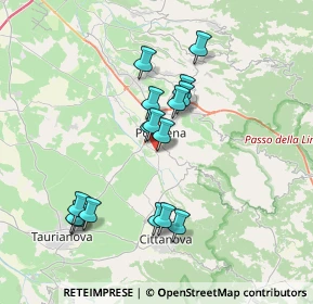 Mappa Via Mahatma Gandhi, 89024 Polistena RC, Italia (3.70375)