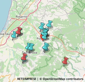 Mappa Via Mahatma Gandhi, 89024 Polistena RC, Italia (6.4475)