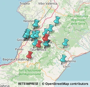 Mappa Via Mahatma Gandhi, 89024 Polistena RC, Italia (11.319)