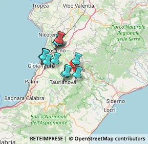 Mappa Via Mahatma Gandhi, 89024 Polistena RC, Italia (11.05846)