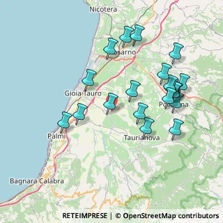 Mappa Contrada Tamburo, 89016 Rizziconi RC, Italia (8.8095)
