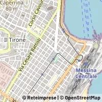 Mapa Messina