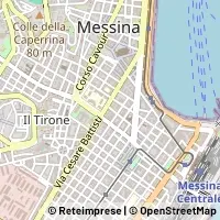 Karte Messina