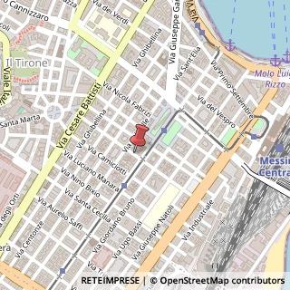 Mappa Via Maddalena, 60, 98123 Messina, Messina (Sicilia)