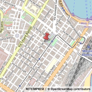 Mappa Piazza Cairoli, 65, 98123 Messina, Messina (Sicilia)