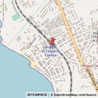 Mappa Via dei Garibaldini, 55, 89135 Reggio di Calabria, Reggio di Calabria (Calabria)