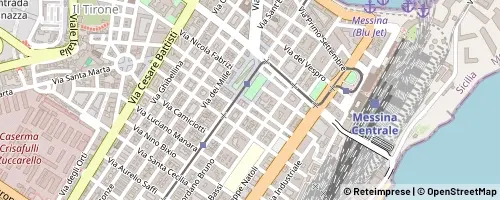 Mappa Messina