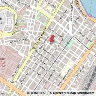 Mappa Via Maddalena, 98, 98123 Messina, Messina (Sicilia)
