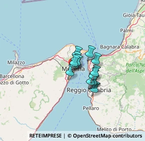 Mappa Via Giuseppe Arigò, 98123 Messina ME, Italia (7.58786)