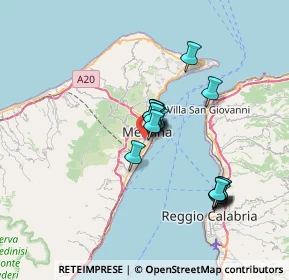 Mappa Via Giuseppe Arigò, 98123 Messina ME, Italia (5.91882)
