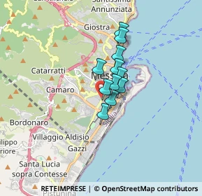 Mappa Via Arigo, 98123 Messina ME, Italia (1.05455)