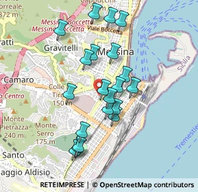 Mappa Via Arigo, 98123 Messina ME, Italia (0.9145)