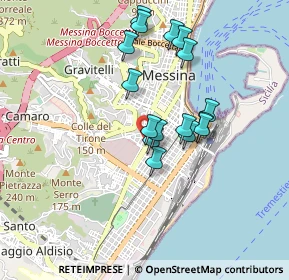 Mappa Via Martino Antonino, 98123 Messina ME, Italia (0.8425)