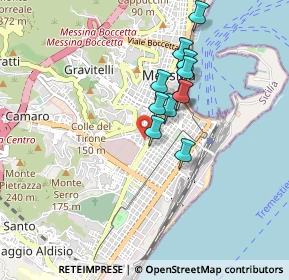 Mappa Via Giuseppe Arigò, 98123 Messina ME, Italia (0.75727)