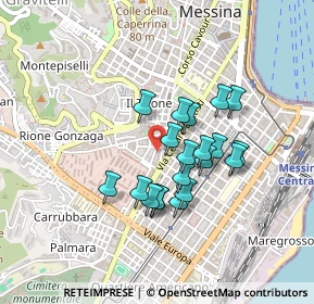Mappa Via Martino Antonino, 98123 Messina ME, Italia (0.3825)