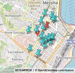 Mappa Via Arigo, 98123 Messina ME, Italia (0.3885)