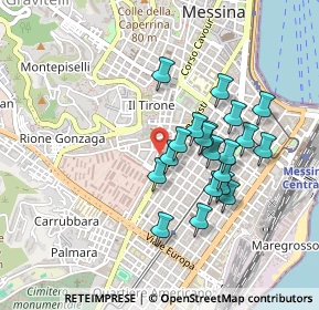 Mappa Via Martino Antonino, 98123 Messina ME, Italia (0.434)