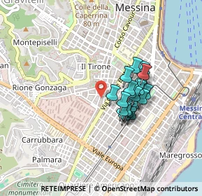 Mappa Via Arigo, 98123 Messina ME, Italia (0.3535)