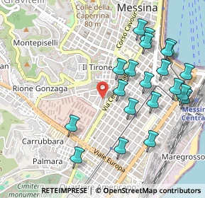 Mappa Via Arigo, 98123 Messina ME, Italia (0.6135)