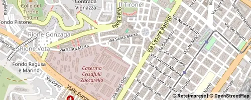 Mappa Messina