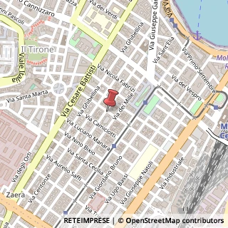 Mappa Via Risorgimento, 121, 98123 Messina, Messina (Sicilia)